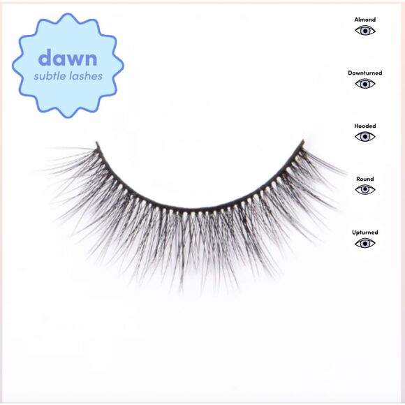 New Doe Beauty Eyelashes False Lashes Really Really Lowkey - Picture 2 of 3